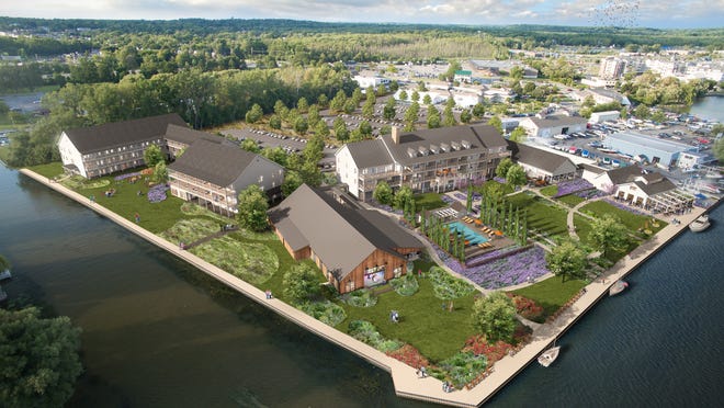 The Lake House on Canandaigua, as pictured in this rendering, receives the Canandaigua Chamber of Commerce's Environmental Champion of the Year Award.